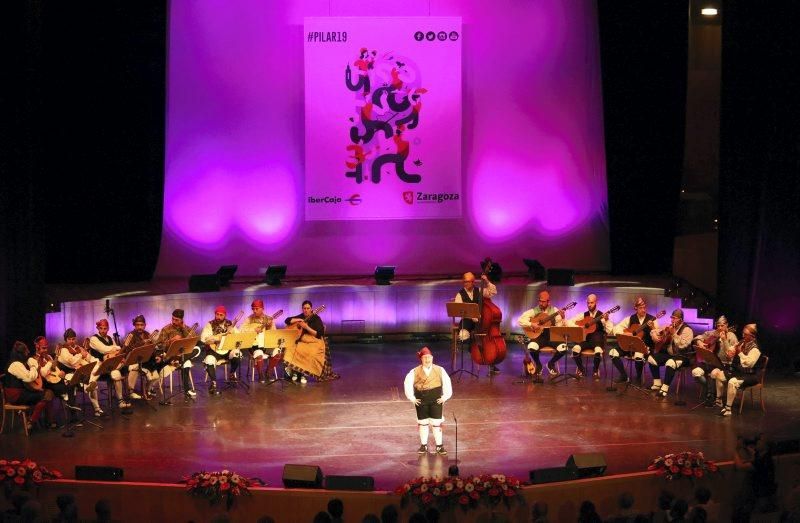 Certamen infantil de jota aragonesa en el Auditorio de Zaragoza