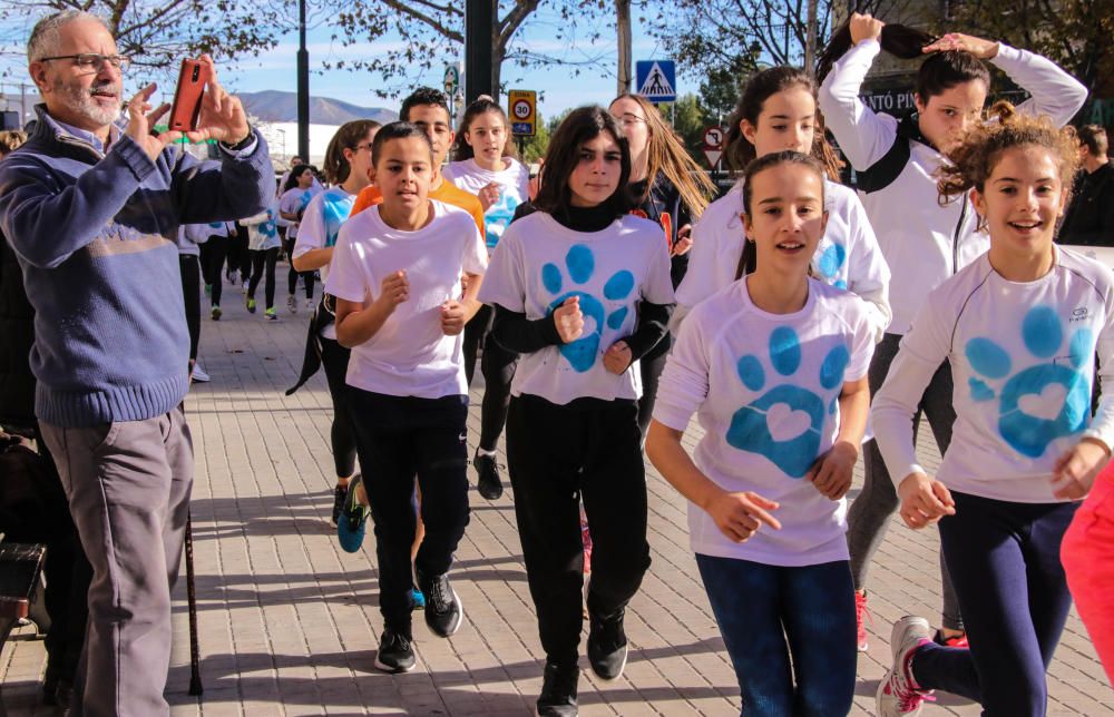 Carrera solidaria de Cotes Baixes en Alcoy