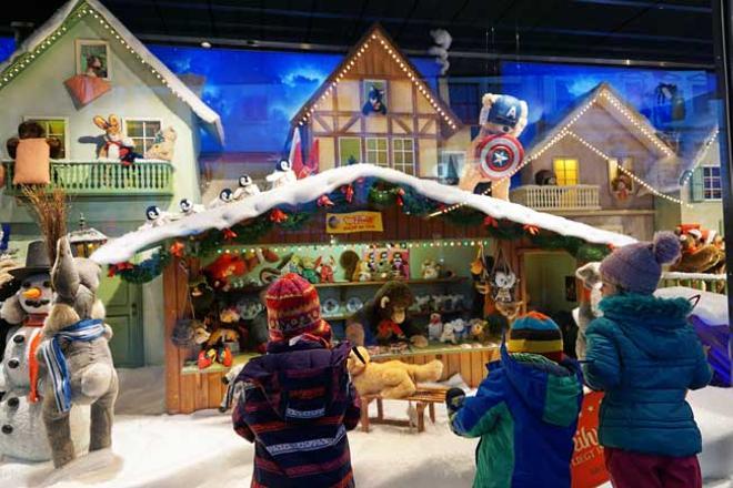 En los mercados navideños siempre hay una parte dedicada a los niños