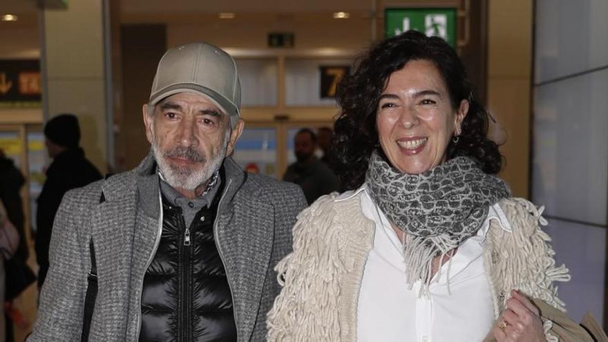 Imanol Arias se encara con una periodista tras preguntarle por su cuarta y reciente boda con Nélida Grajales