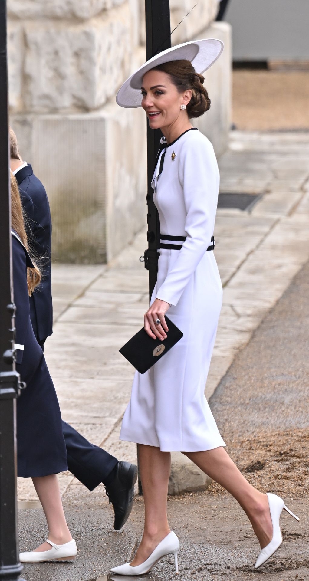 Kate Middleton reaparece en el desfile 'Trooping the Colour'.