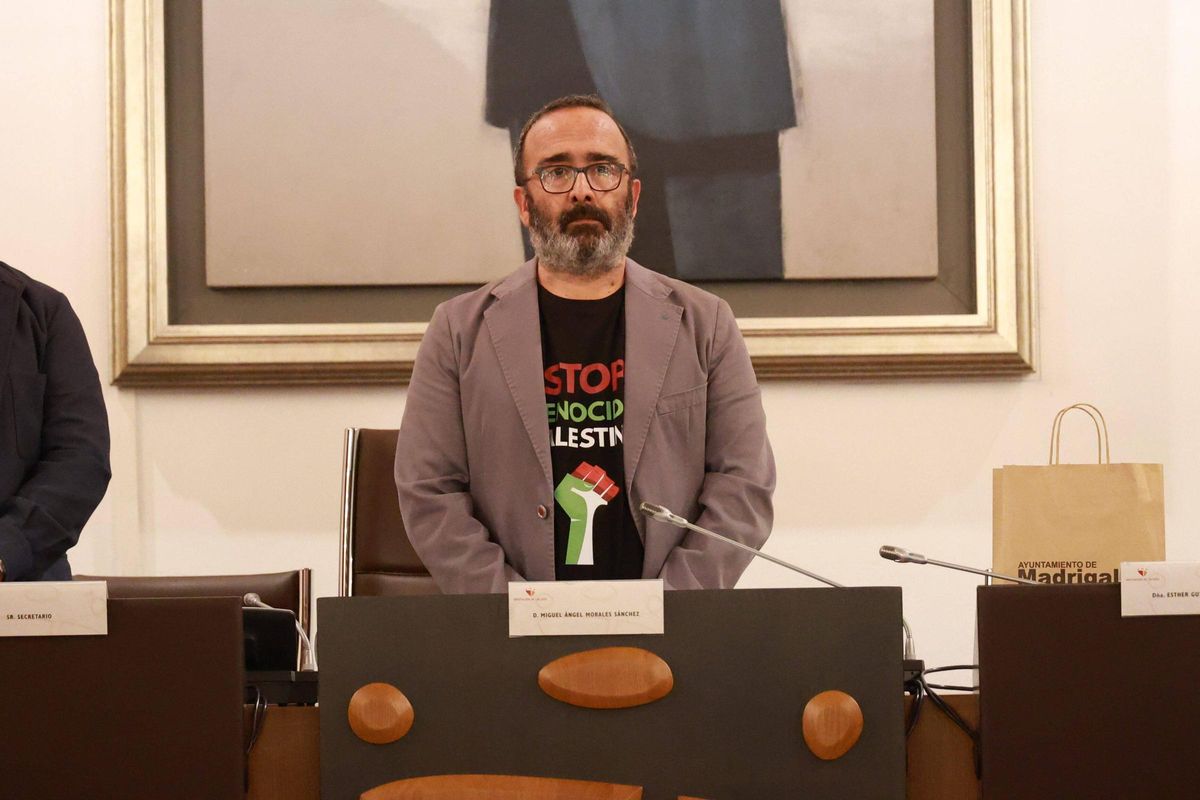 El Presidente de la Diputación de Cáceres, Miguel Ángel Morales.
