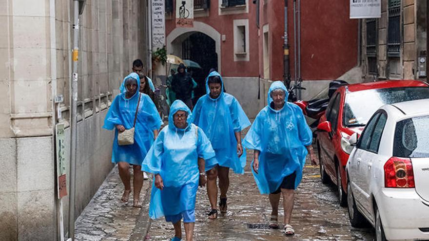 Lluvias intensas en Mallorca