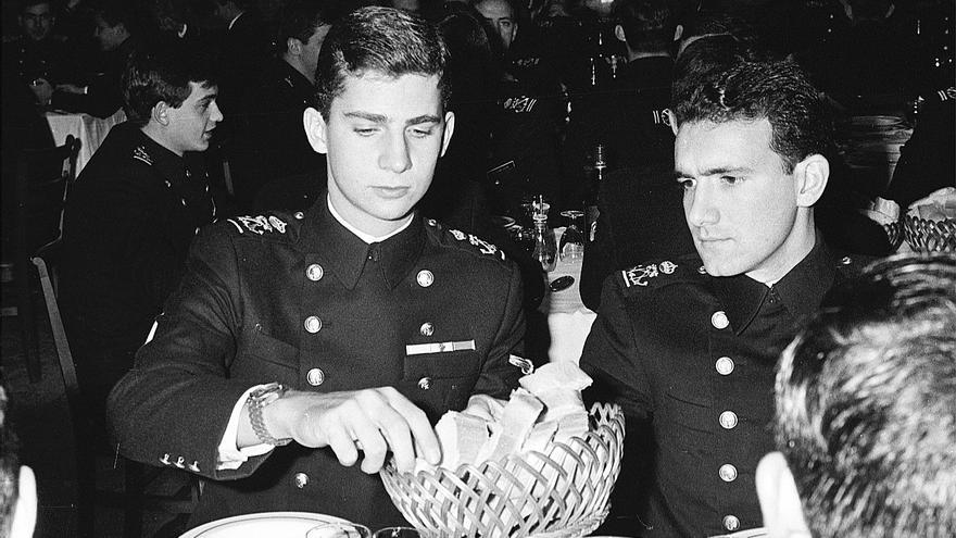 El paso de Felipe VI por la Escuela Naval de Marín