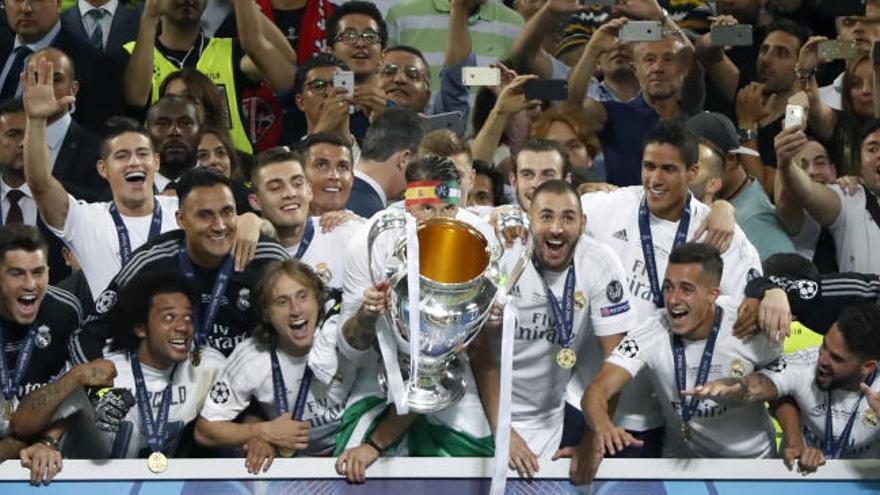 Locura merengue en el Bernabéu tras ganar la Undécima