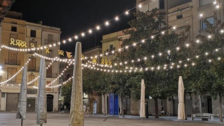 L&#039;enllumenat de la plaça de l&#039;Ajuntament