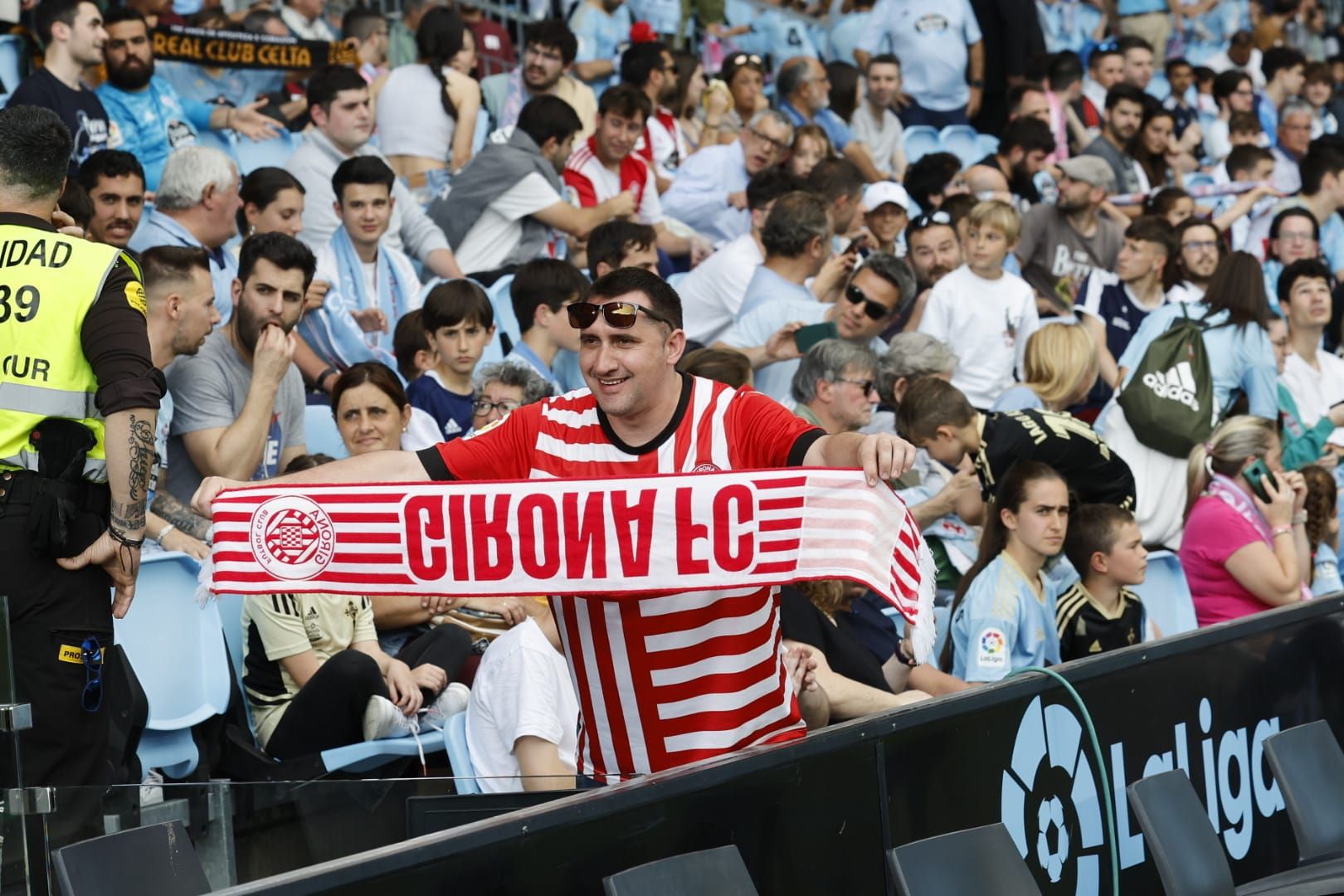 El Celta-Girona, en imágenes