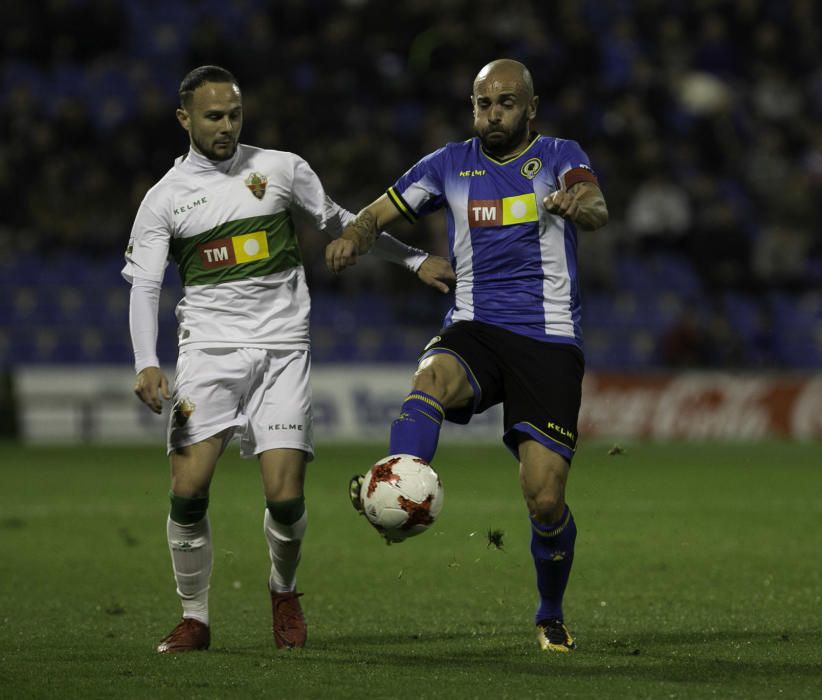 El derbi entre el Hércules y el Elche CF en imágenes