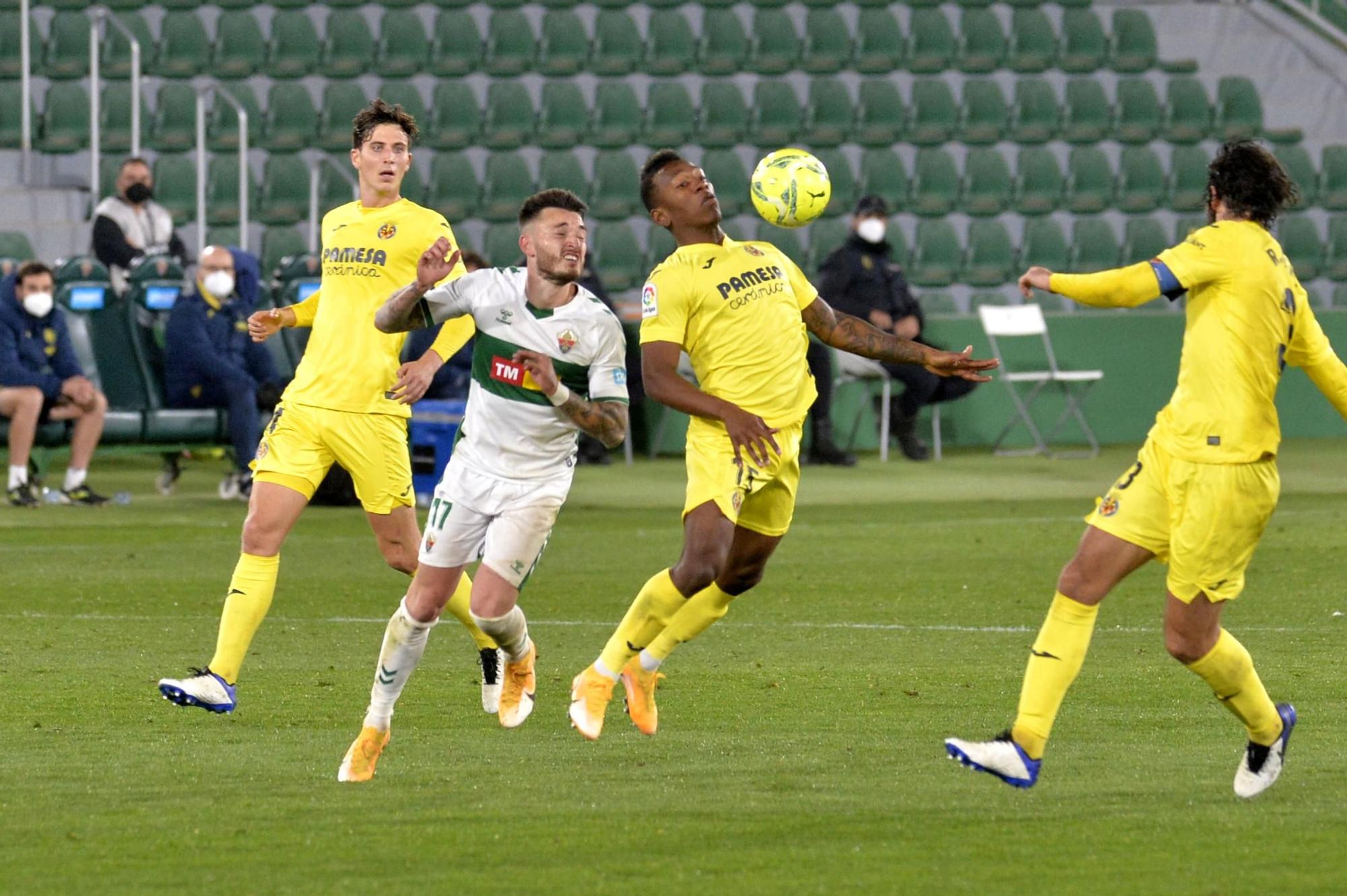 Elche CF - Villarreal, las imágenes del partido