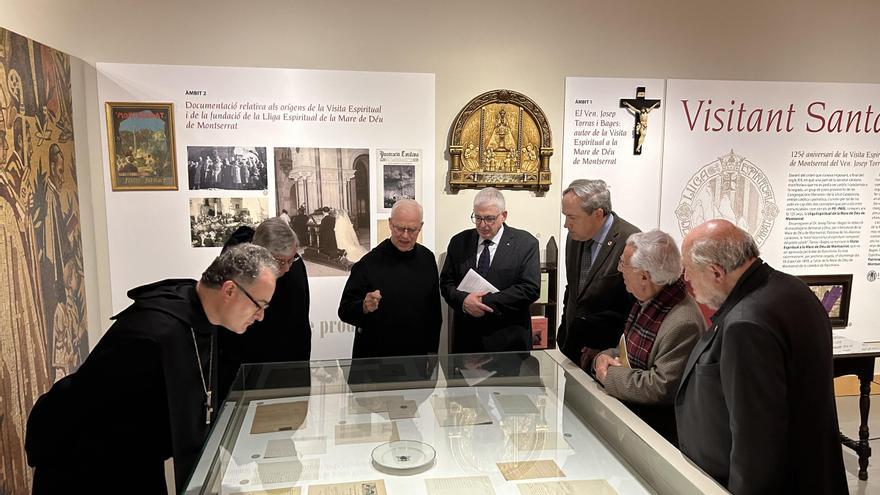 Montserrat recorda en una exposició la Visita Espiritual del Dr. Torras i Bages en el 125è aniversari