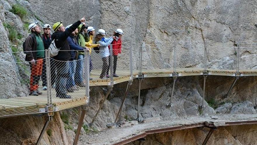 Imagen del Caminito del Rey.