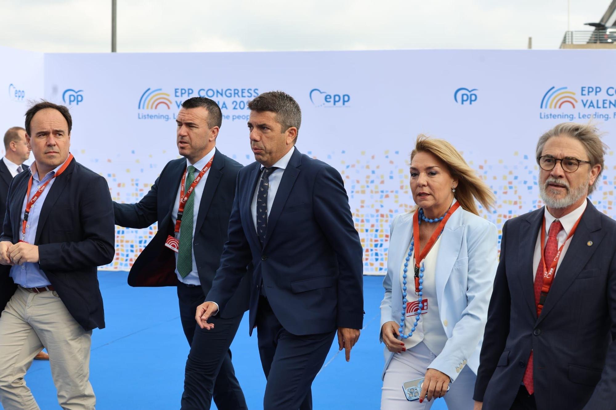 Todas las fotos de la segunda jornada del congreso del PP europeo en València