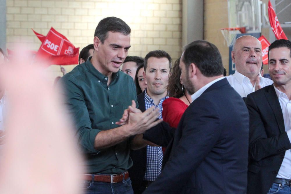 Mitin de Pedro Sánchez en Mislata