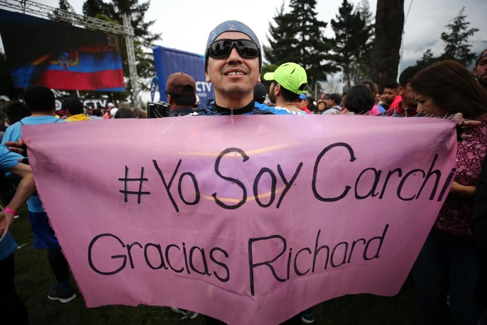 Richard Carapaz, ganador del Giro de Italia 2019