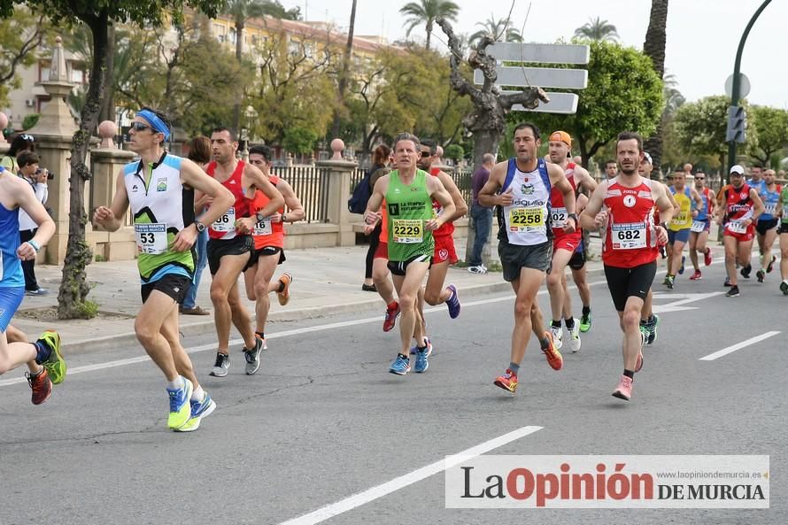 Media Maratón de Murcia: paso por la Avenida del Infante