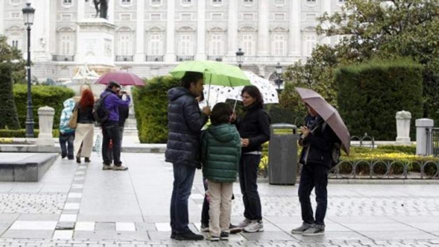 La lluvia agua las vacaciones de Semana Santa