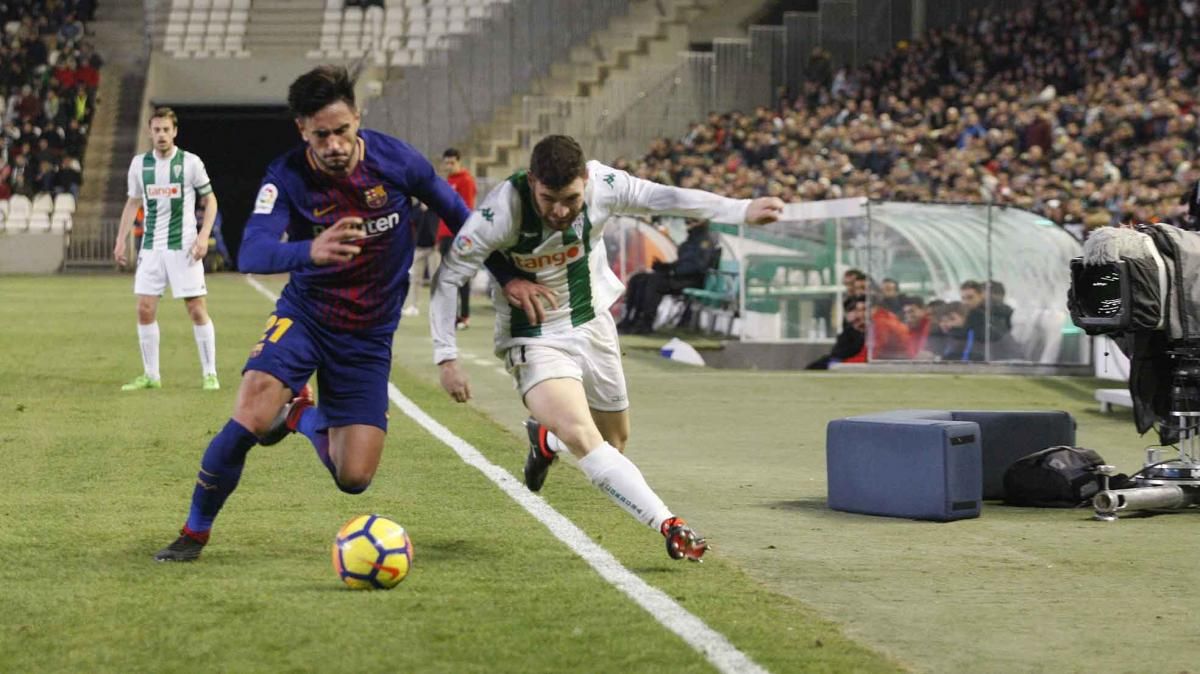 El partido Córdoba-Barcelona B, en imágenes