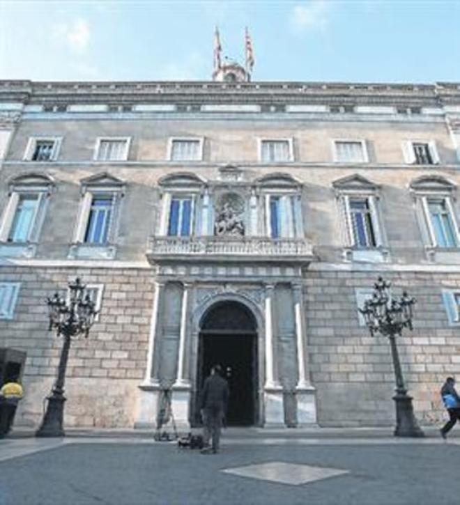 Edifici renaixentista 8 Façana principal del Palau de la Generalitat