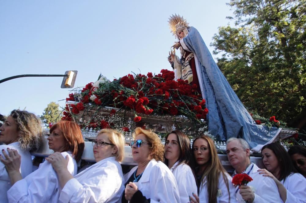 Traslado de Jesús Cautivo y Virgen de la Trinidad.