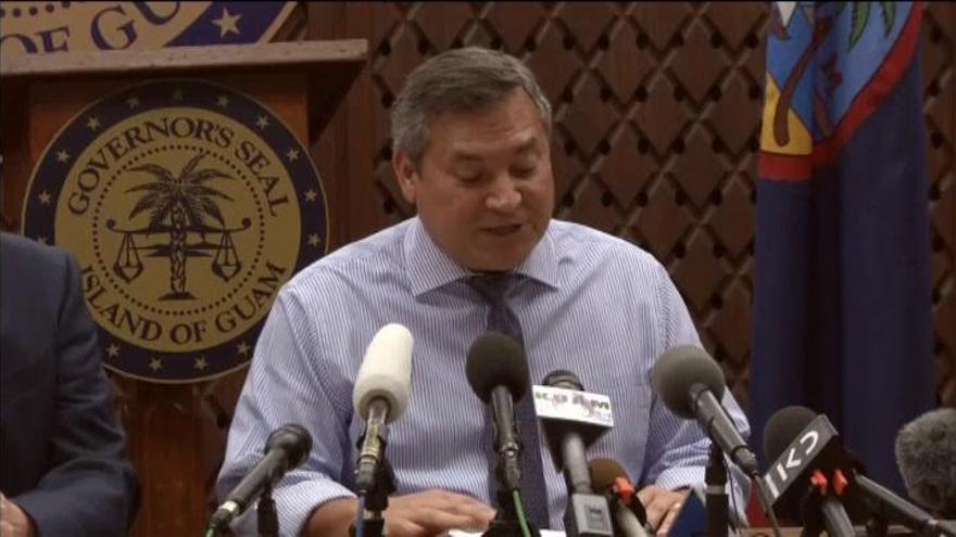 El Gobernador de Guam descarta evacuar la isla en caso de ataque