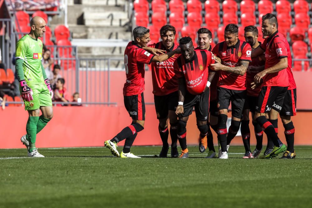 La derrota del Elche ante el Mallorca en imágenes