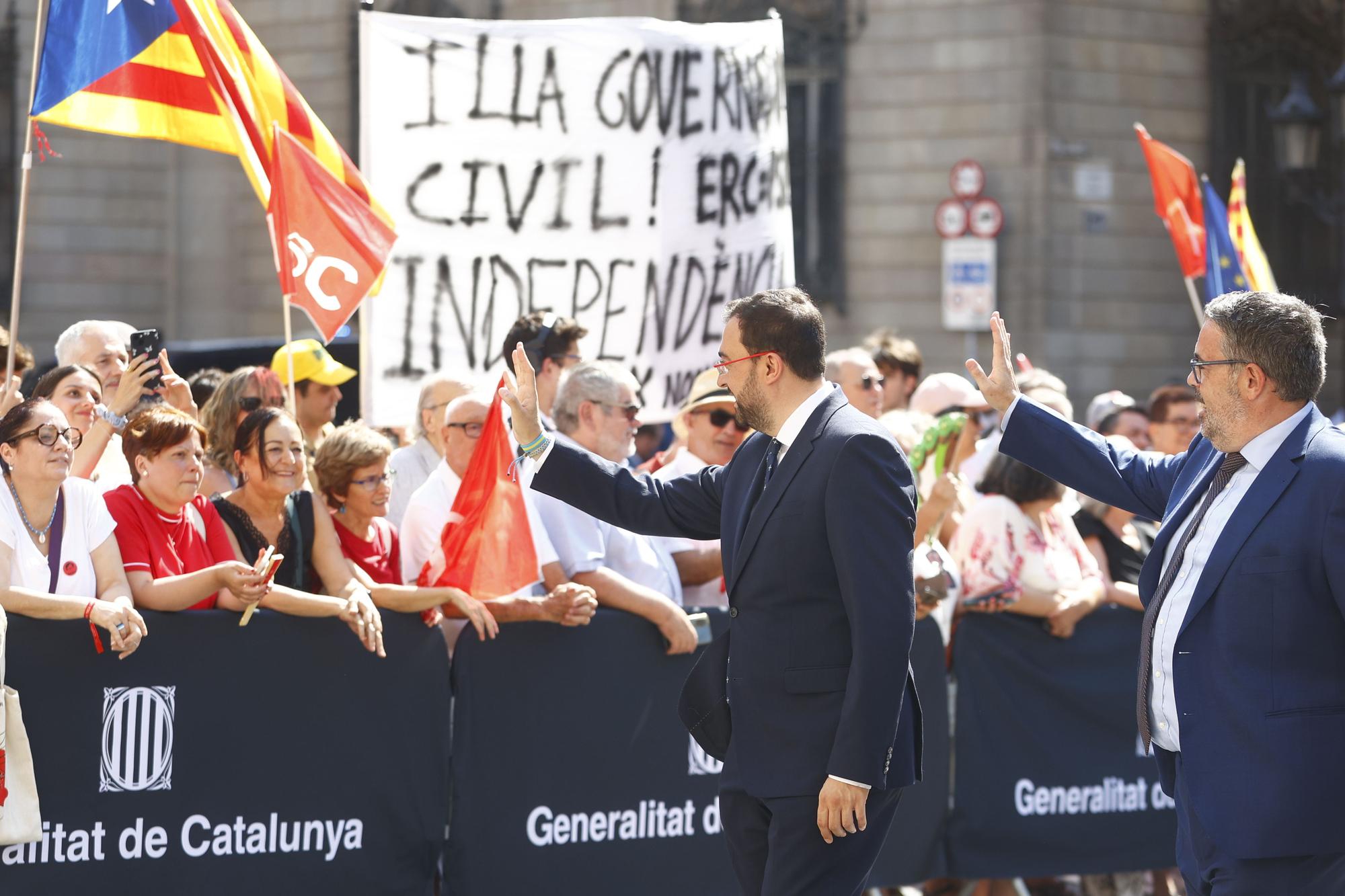 Toma de posesión de Salvador Illa como presidente de la Generalitat de Cataluña