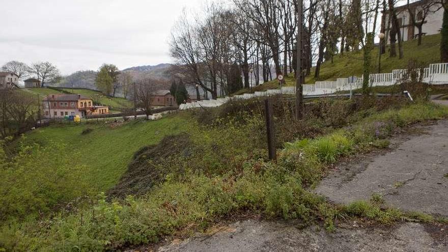 Los terrenos en los que se desarrollará el proyecto.