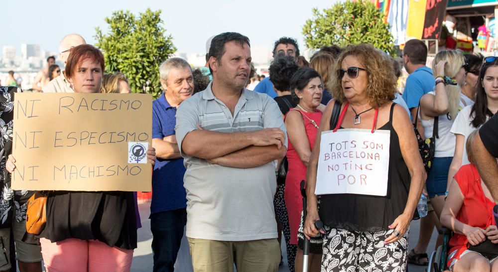 Alicante, contra el terror y el odio