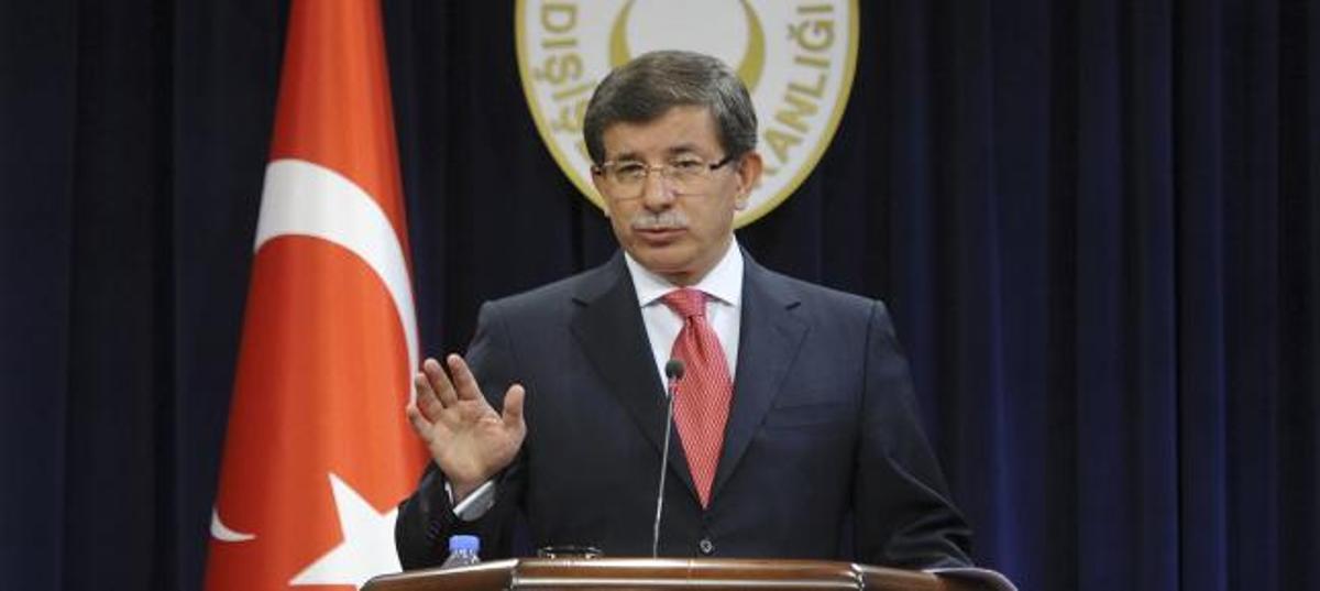 Ministros de Relaciones Exteriores de Turquía, Ahmet Davutoglu.