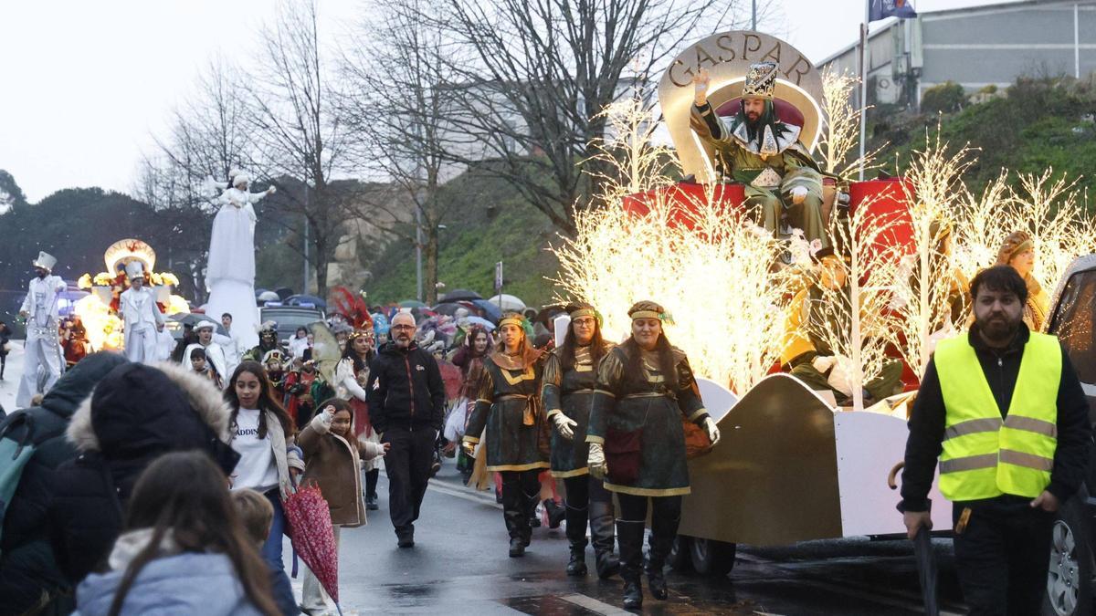 Cabalgata de Reyes de Santiago de 2025