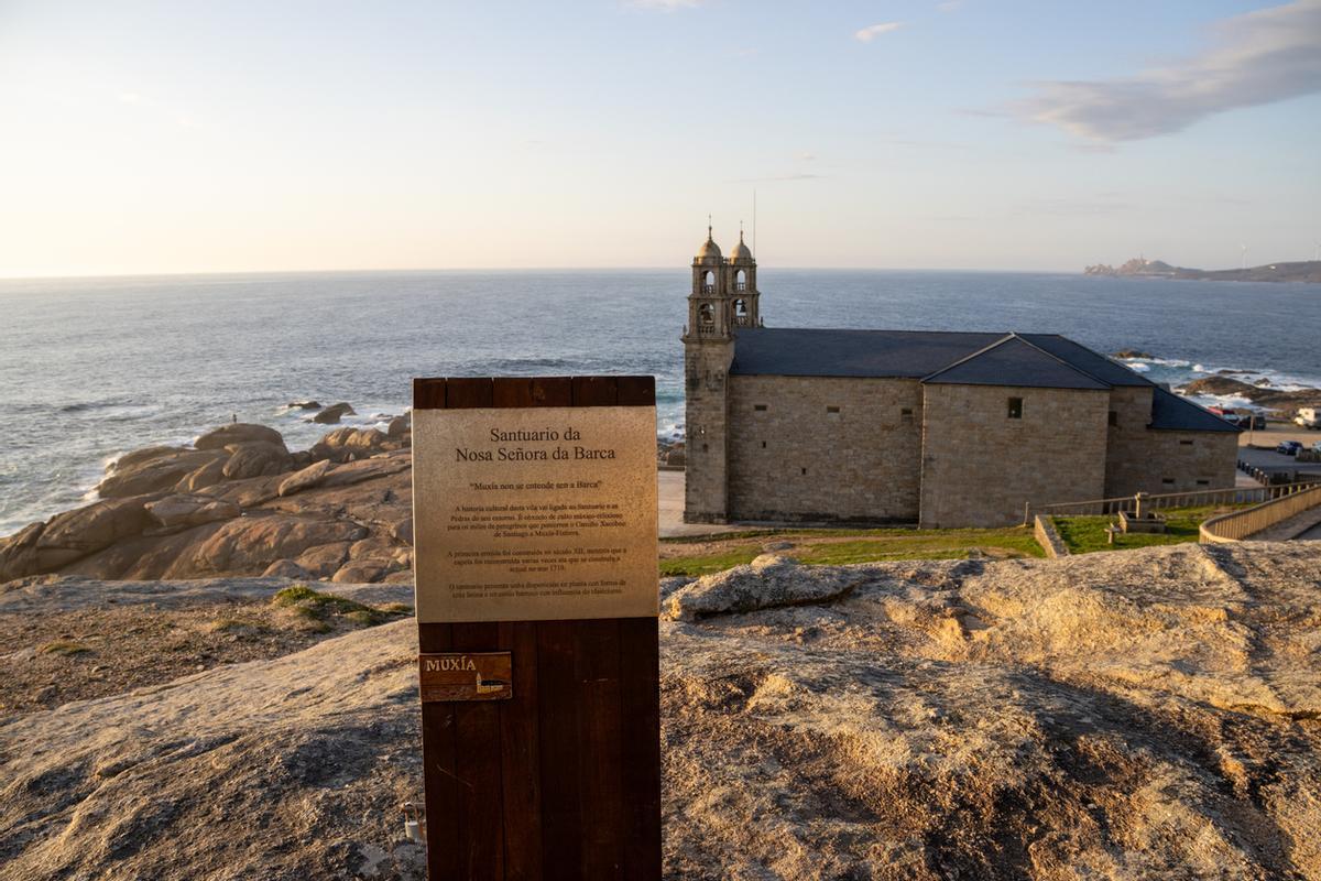 Santuario de A Virxe da Barca en Muxía, Galicia