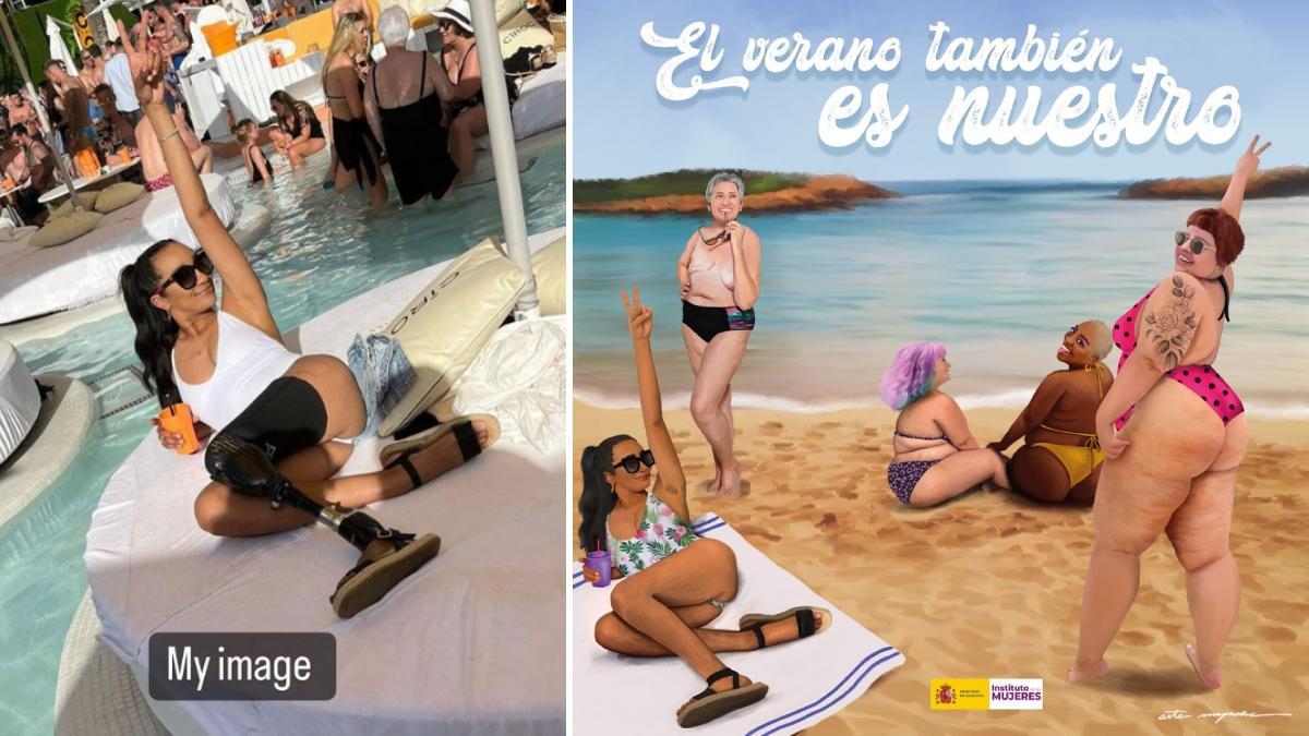 Una segona model de la campanya d’Igualtat denuncia que li han esborrat la seva pròtesi: «Han editat la meva cama ortopèdica» Una segona model de la campanya d’Igualtat denuncia que li han esborrat la seva pròtesi: «Han editat la meva cama ortopèdica»