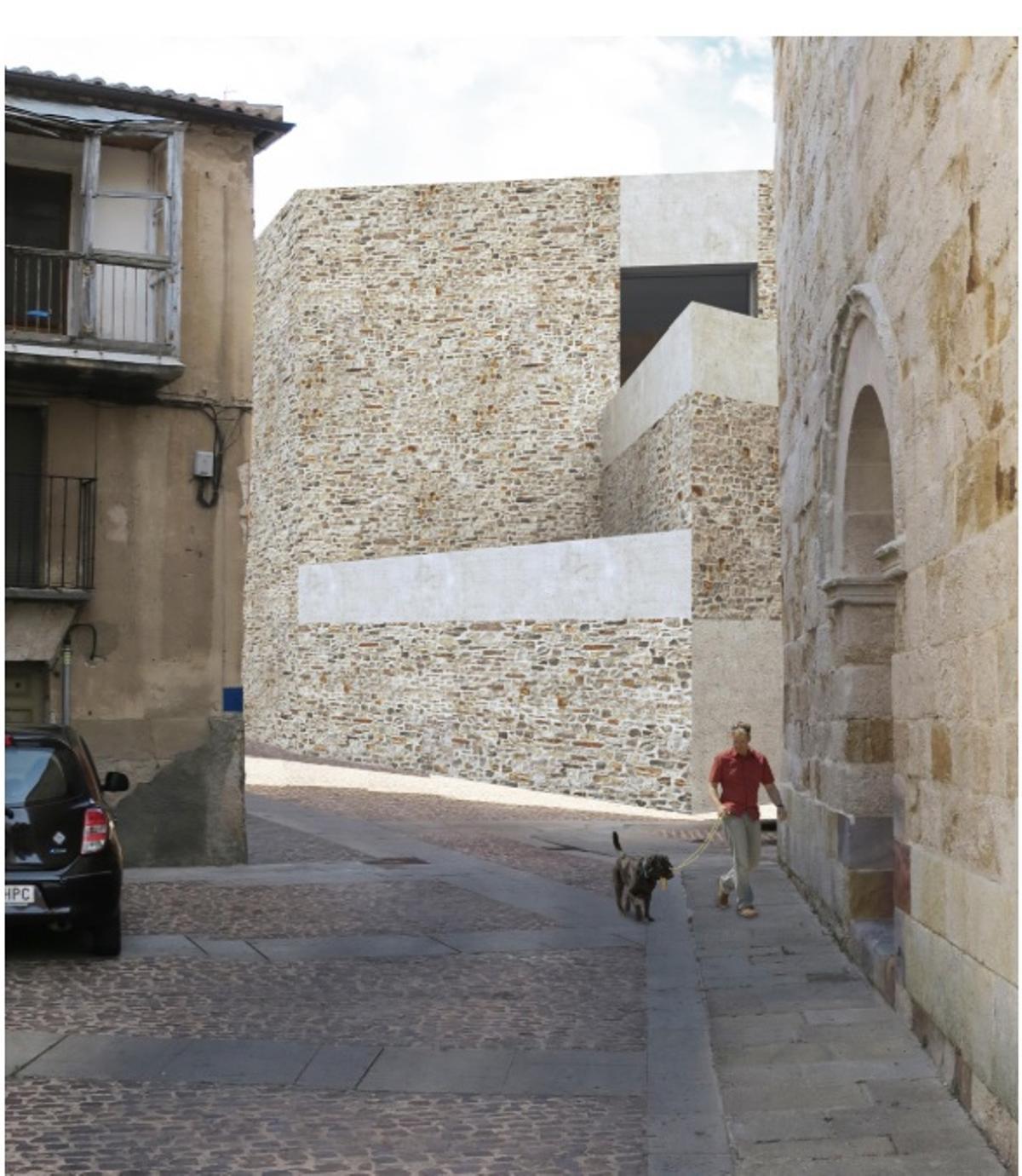 Vista del Museo desde la calle Motín de la Trucha