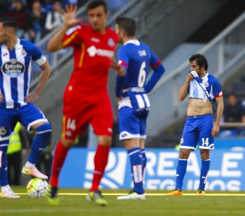 El Deportivo cae ante el Getafe