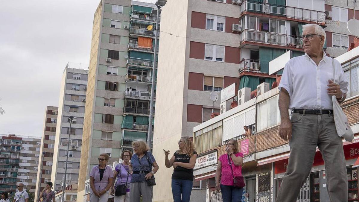 Edificis del barri de la Torrassa de l’Hospitalet de Llobregat. | MANU MITRU