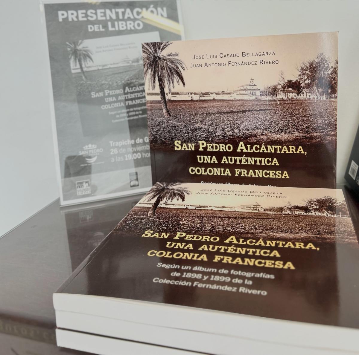 El libro 'San Pedro Alcántara, una auténtica colonia francesa'.
