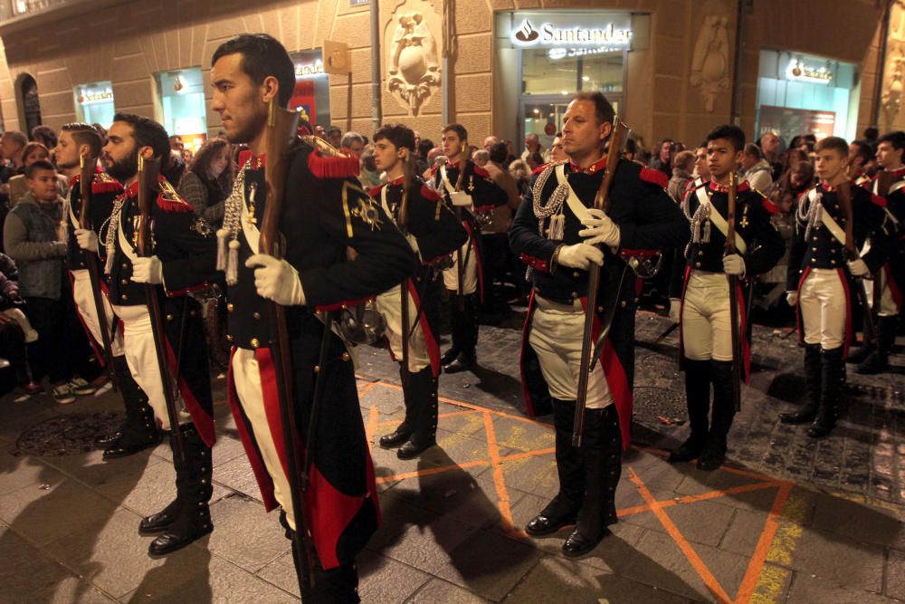 Procesión de la Veracruz de los Marrajos en Cartagena