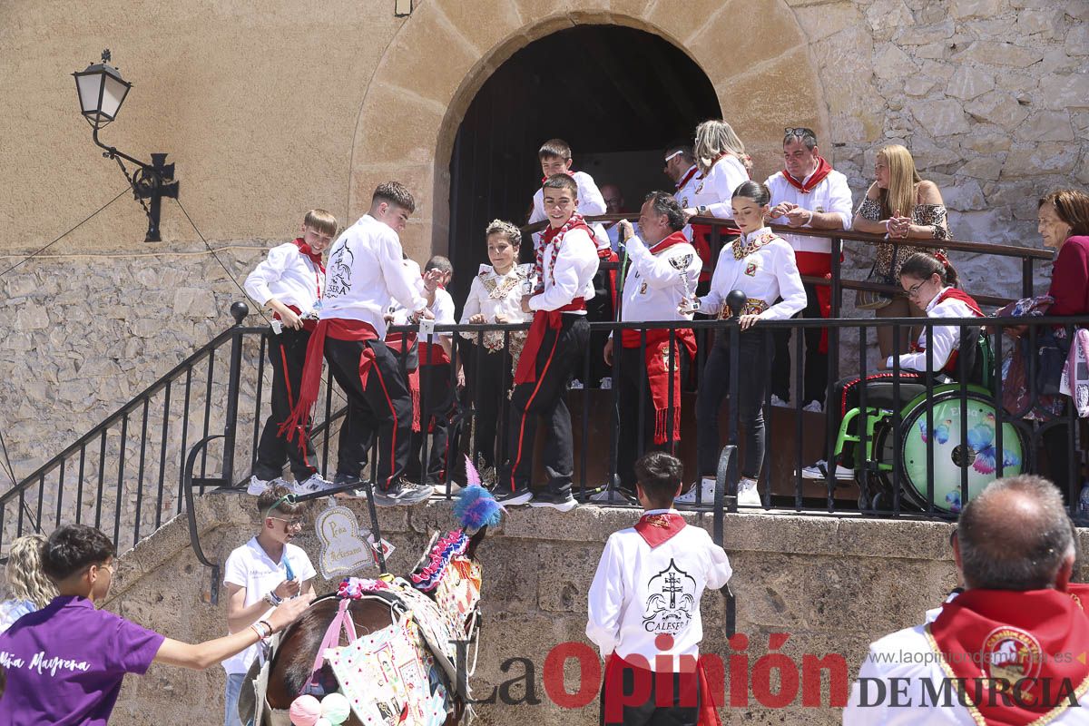 Fiestas de Caravaca: desfile infantil de los Caballos del Vino