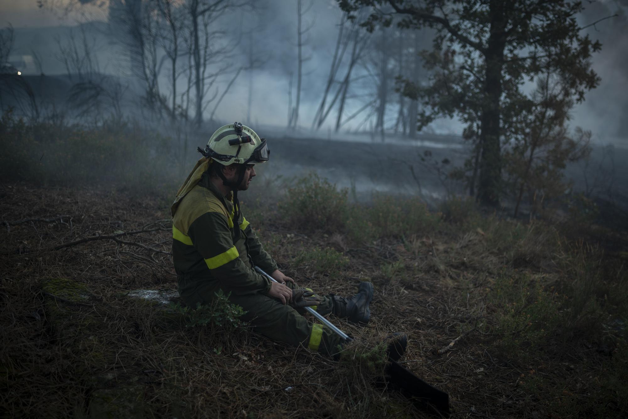 Incendio en Verín