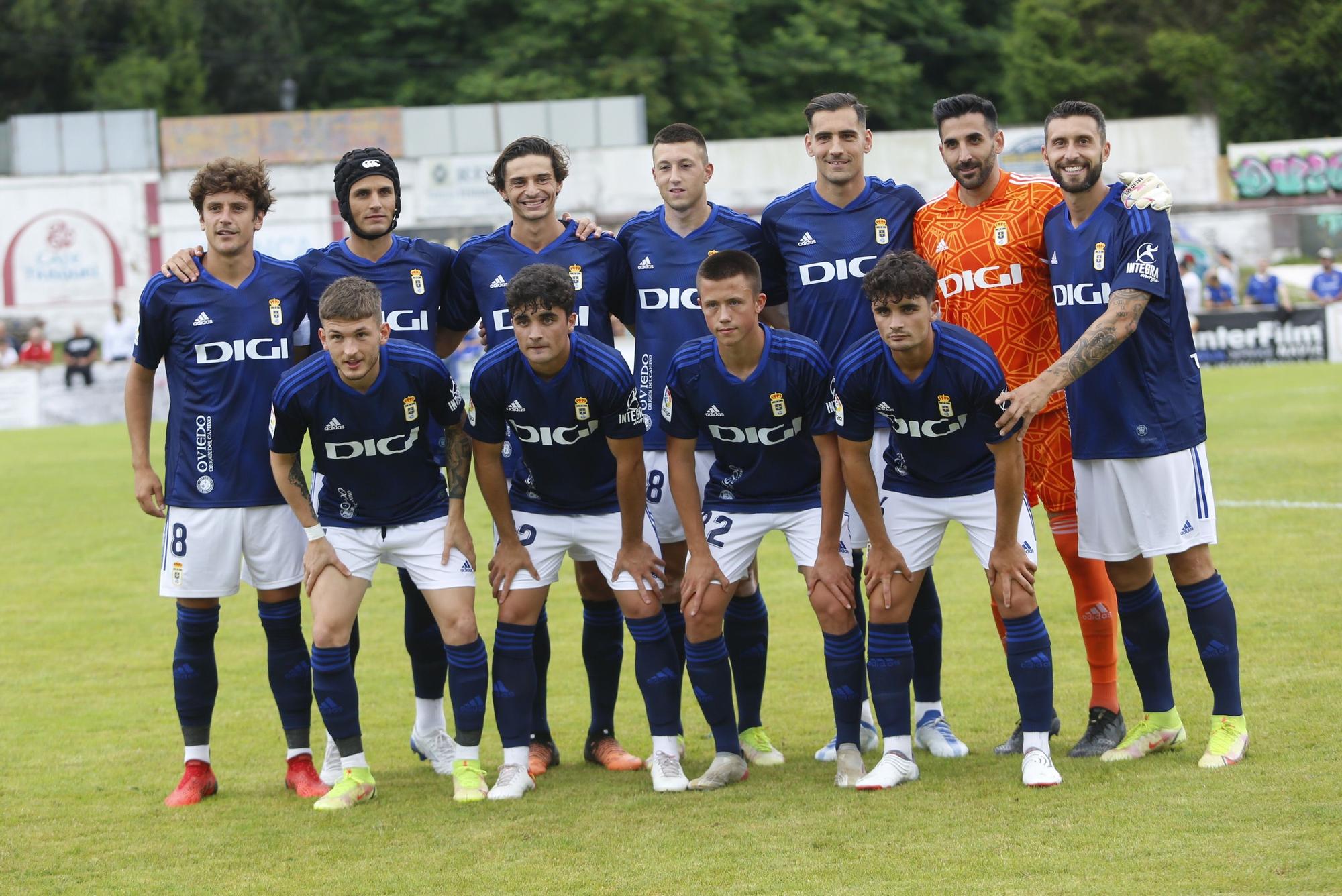 En imágenes: El Oviedo empata sin goles en el primer amistoso de pretemporada