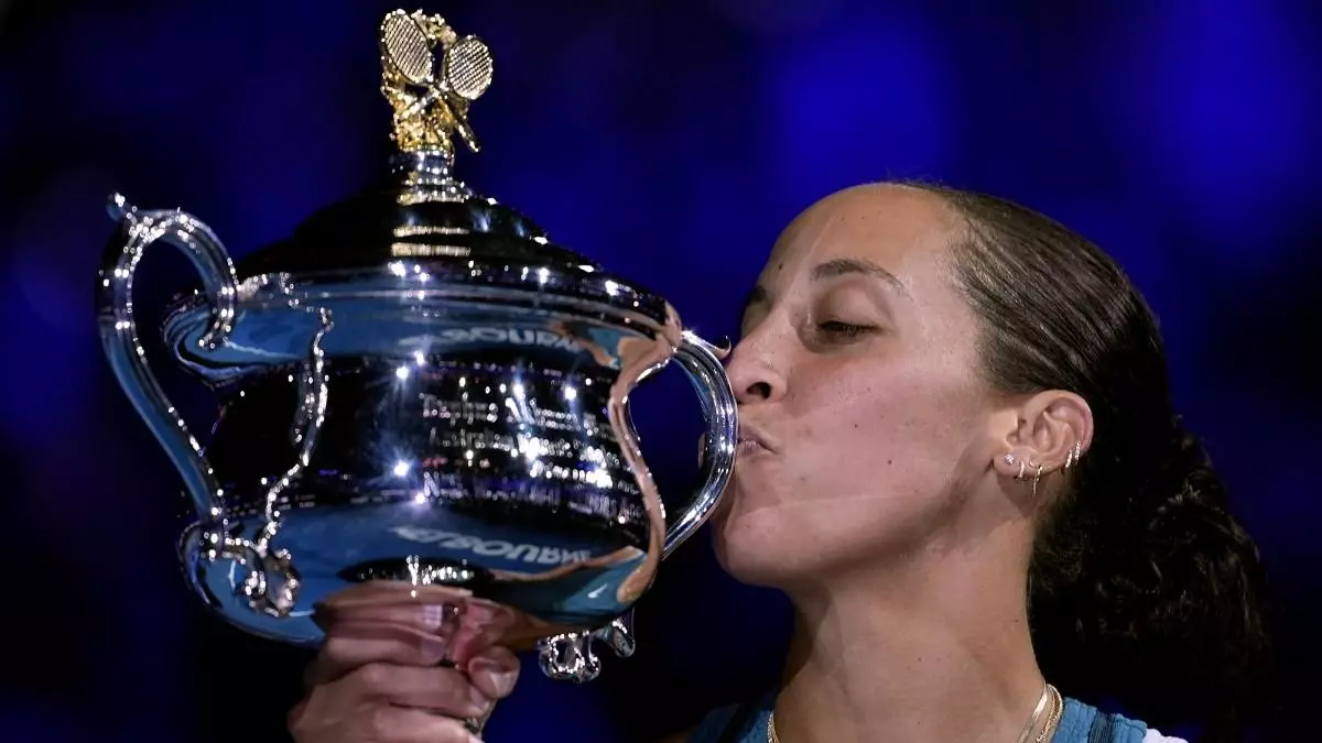 El palmar谷s del Open de Australia femenino