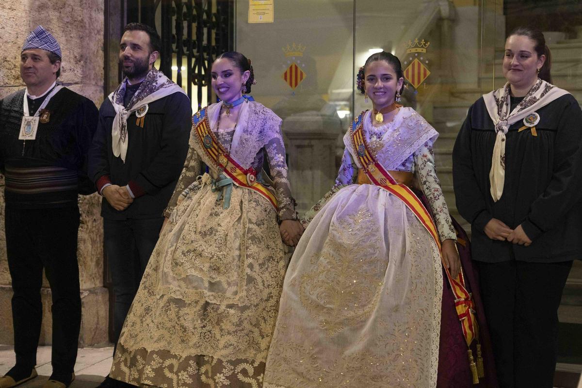 Las imágenes de la Nit d'Albaes en Sagunt