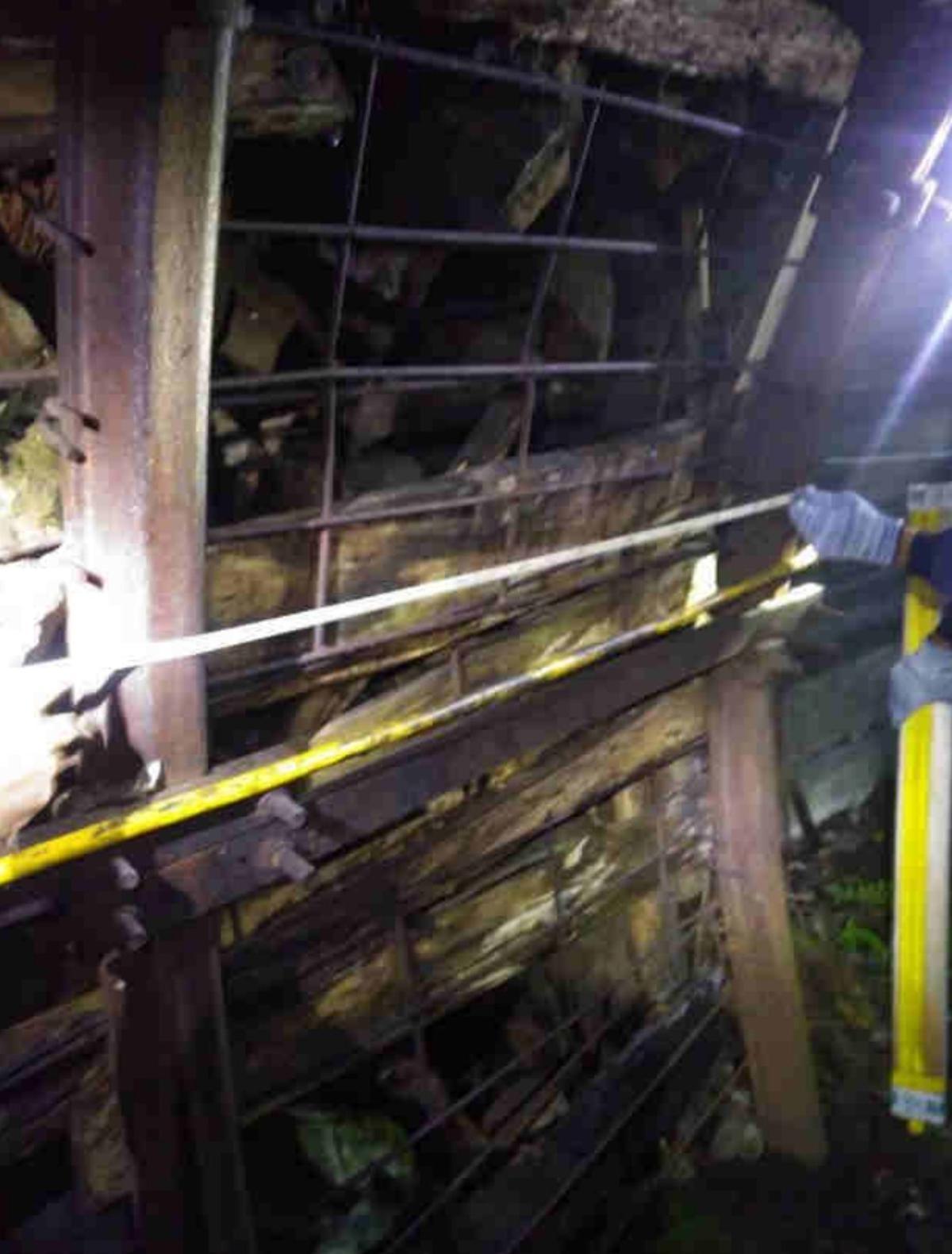 EN IMÁGENES: Así era "el peor de los chamizos": el espacio angosto y en riesgo de derrumbe en el que trabajaban los mineros que murieron en Cerredo