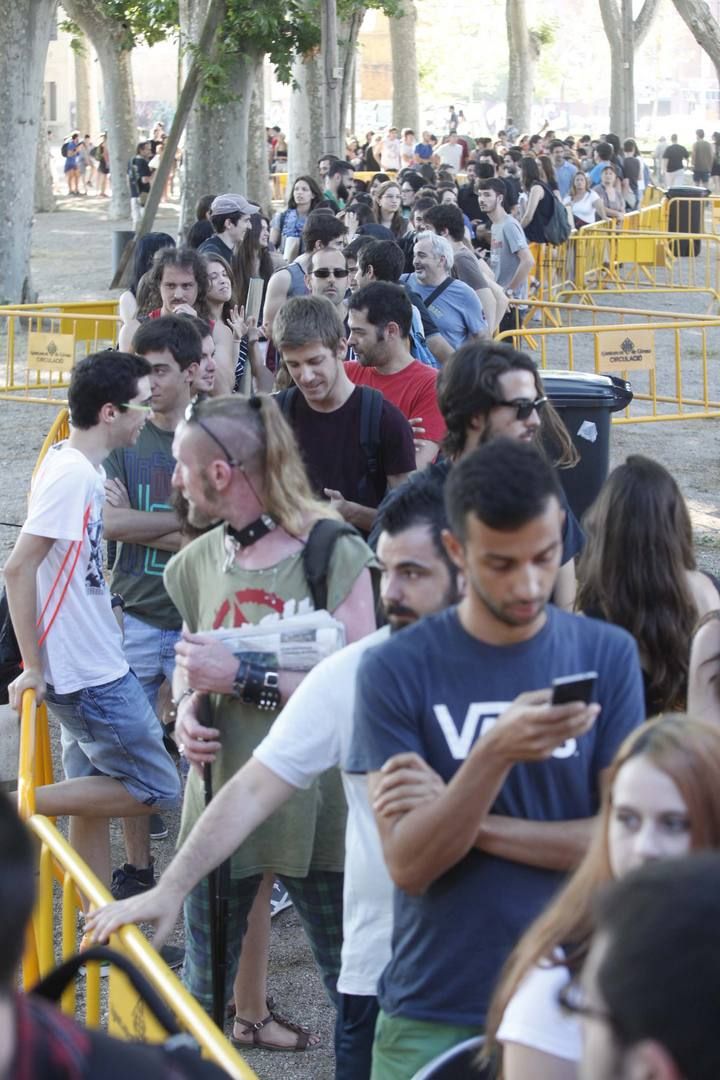 Primer dia del càsting de «Joc de Trons» a Girona