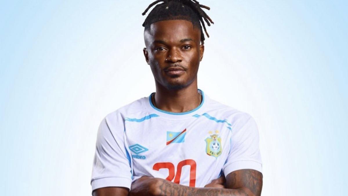 Brian Cipenga, se quedó sin participar en el triunfo de Congo frente a Nigeria.