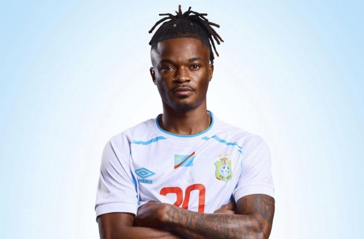 Brian Cipenga, se quedó sin participar en el triunfo de Congo frente a Nigeria.