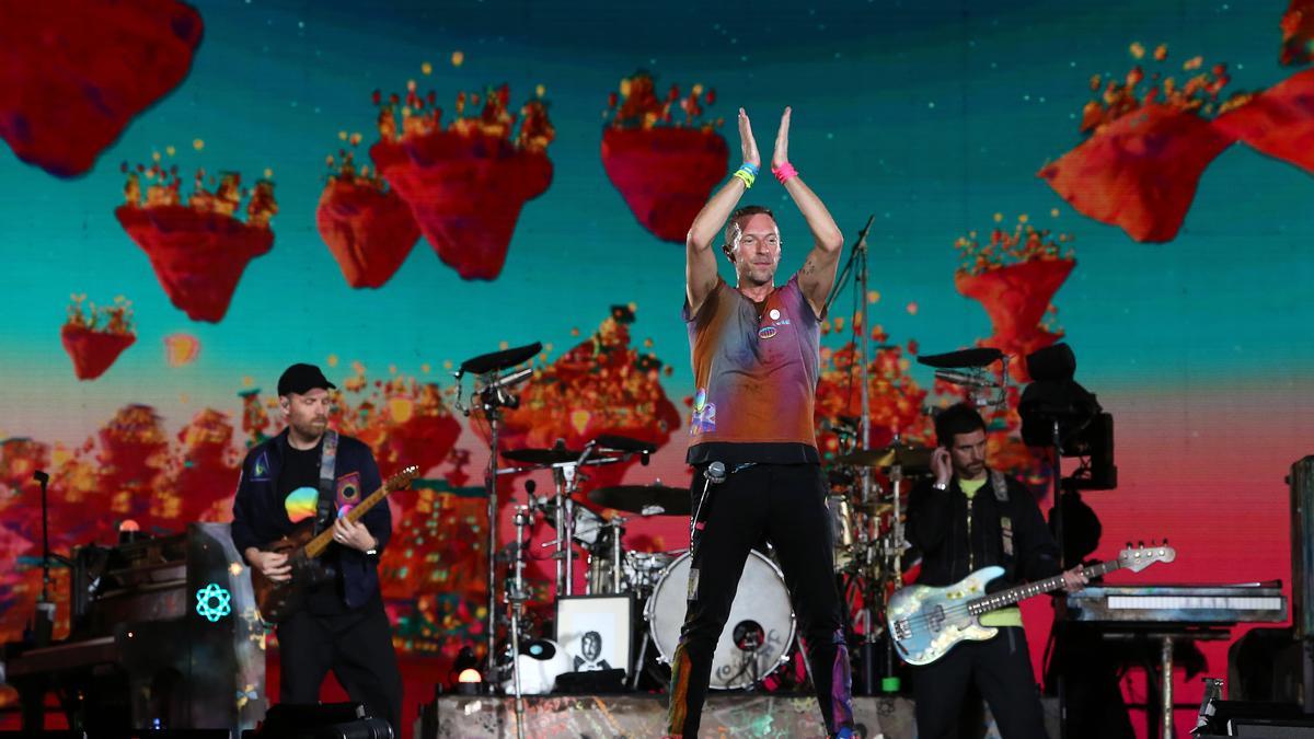 Coldplay a  l&#039;Estadi Olímpic Lluis Companys