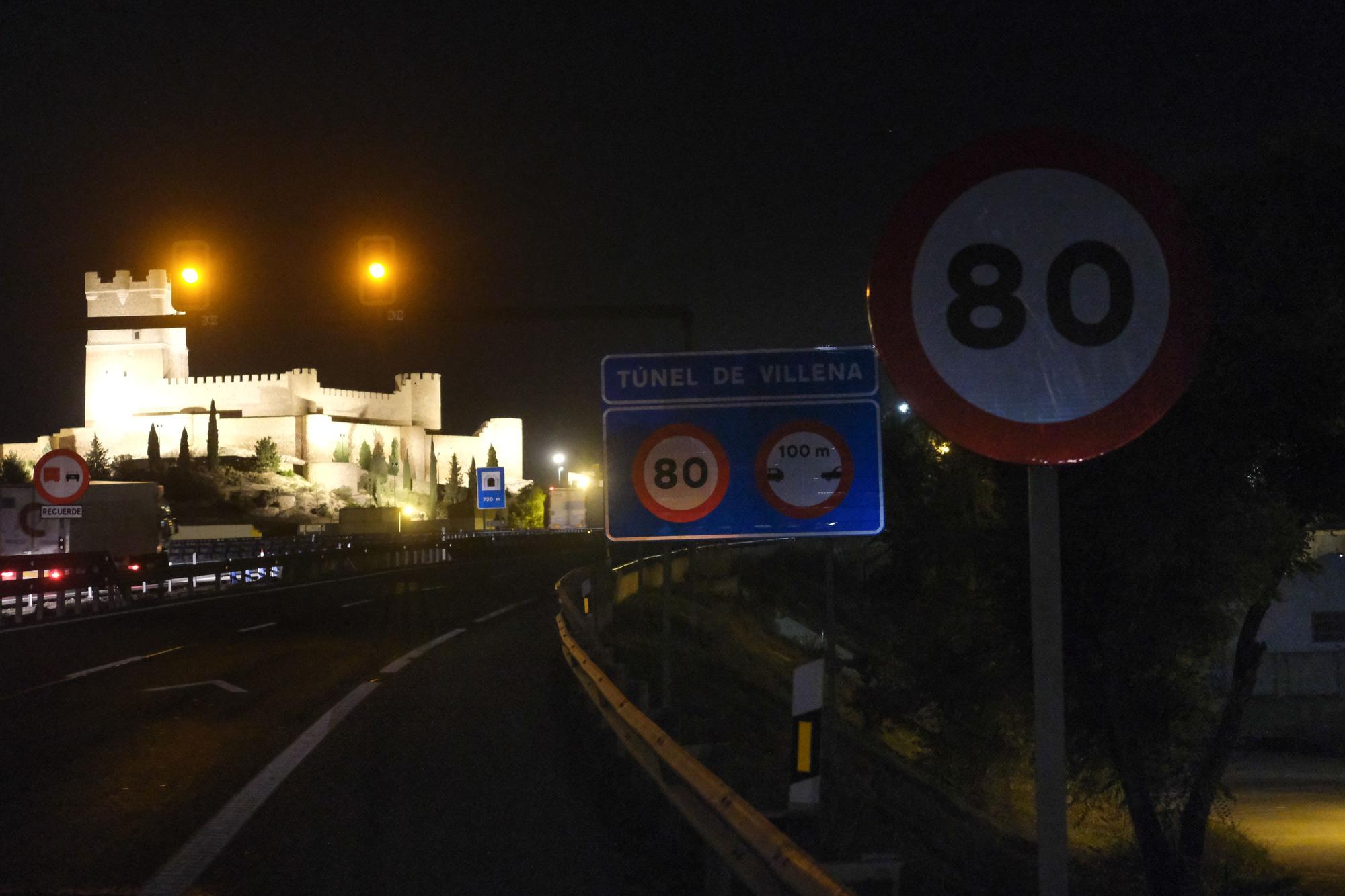 Accidente con incendio y dos heridos graves en el túnel de Villena: así ha sido el simulacro en la autovía A-31