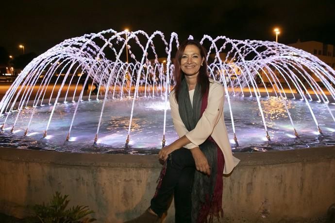 15.10.19. Telde, Gran Canaria. Inauguración plaza del barrio de La Vega , y encendido de la nueva fuente. Foto Quique Curbelo  | 15/10/2019 | Fotógrafo: Quique Curbelo