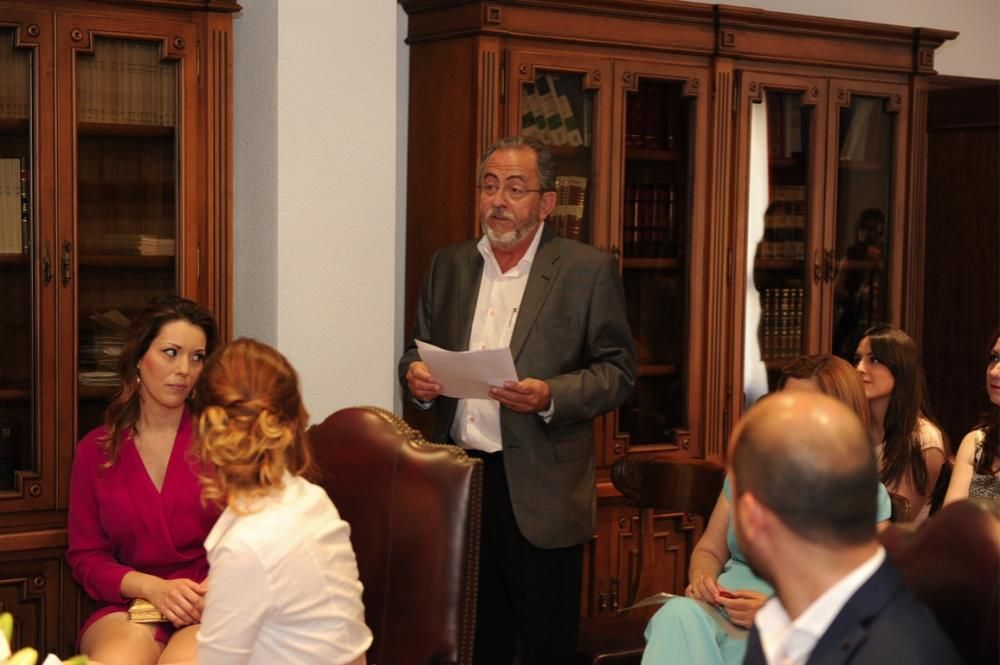 Primera boda en el Colegio Notarial de Murcia